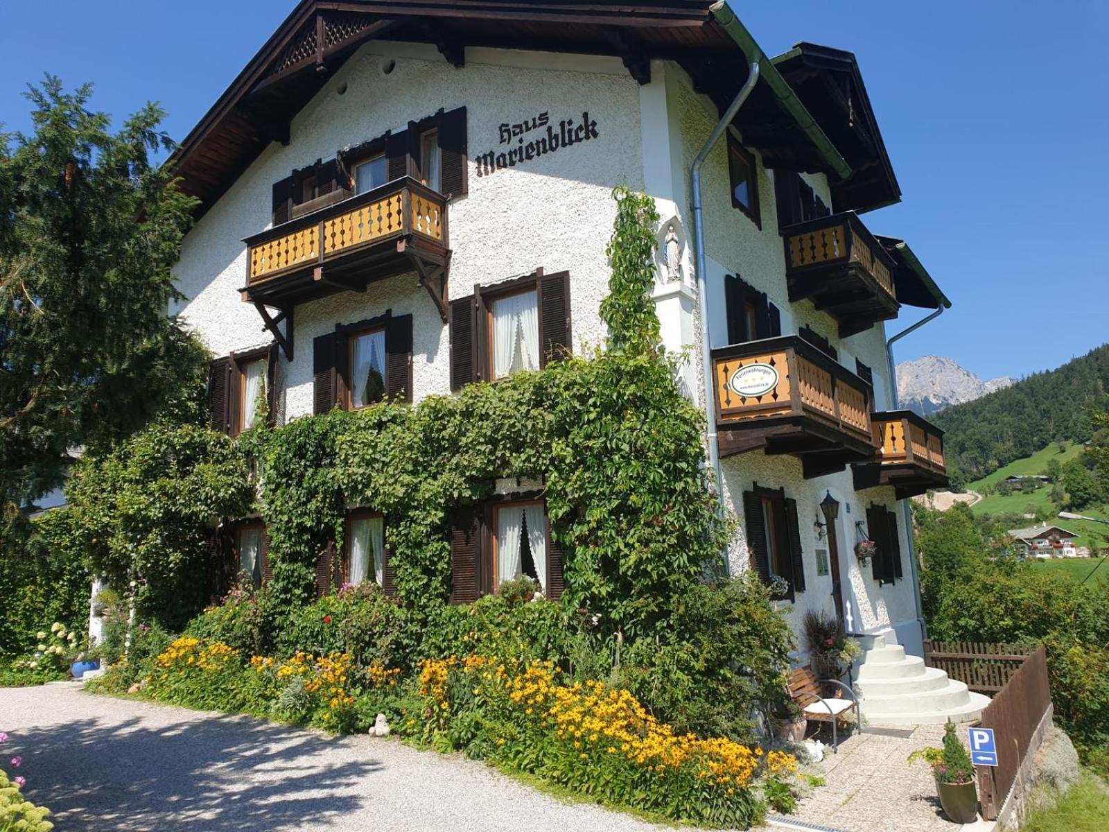 Апартаменты Haus Marienblick Берхтесгаден Экстерьер фото